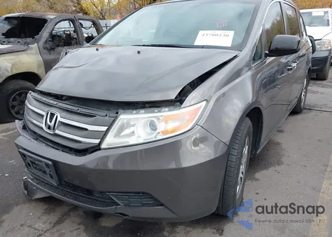 2012 Honda Odyssey Ex-L from USA, damaged, VIN 5FNRL5H62CB094067